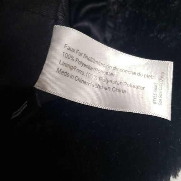 Aris Black Fur Hat